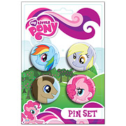 My Little Pony Ponies Pin Set 4-Pack